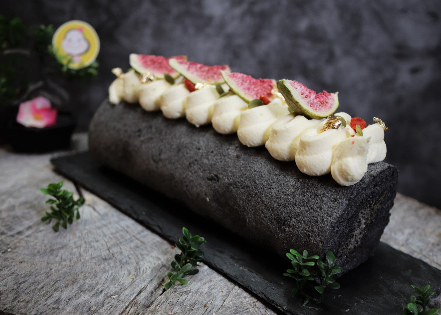 Cake Roll - Black Sesame 3