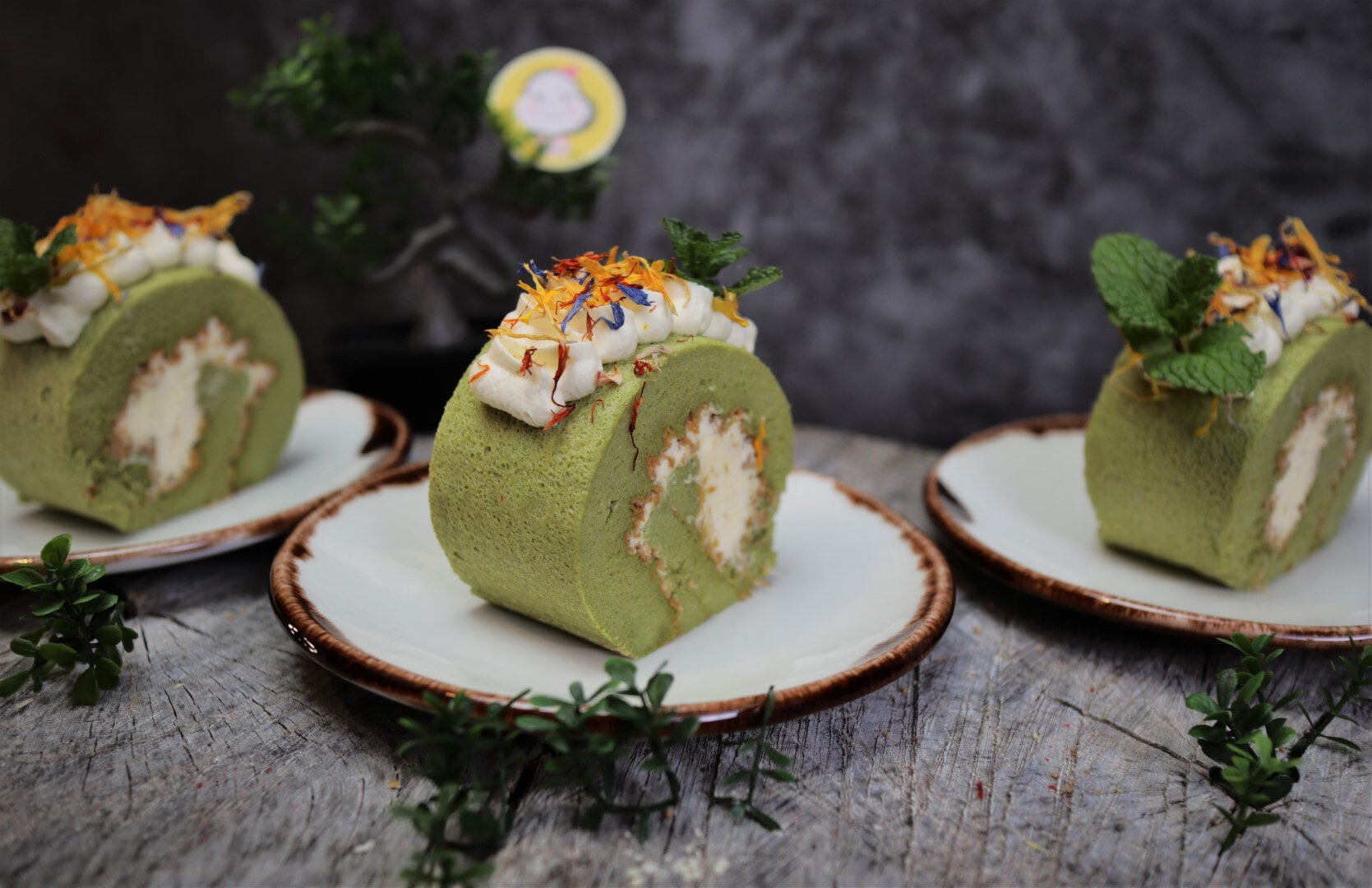 Cake Roll - Green Pandan 1