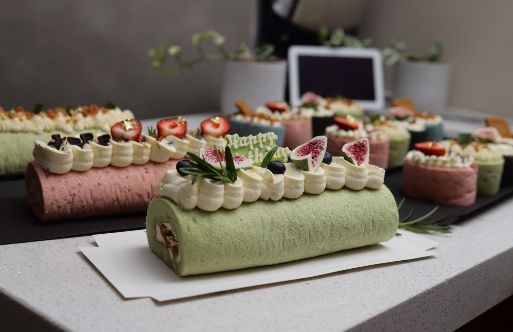 Birthday Roll - Pandan